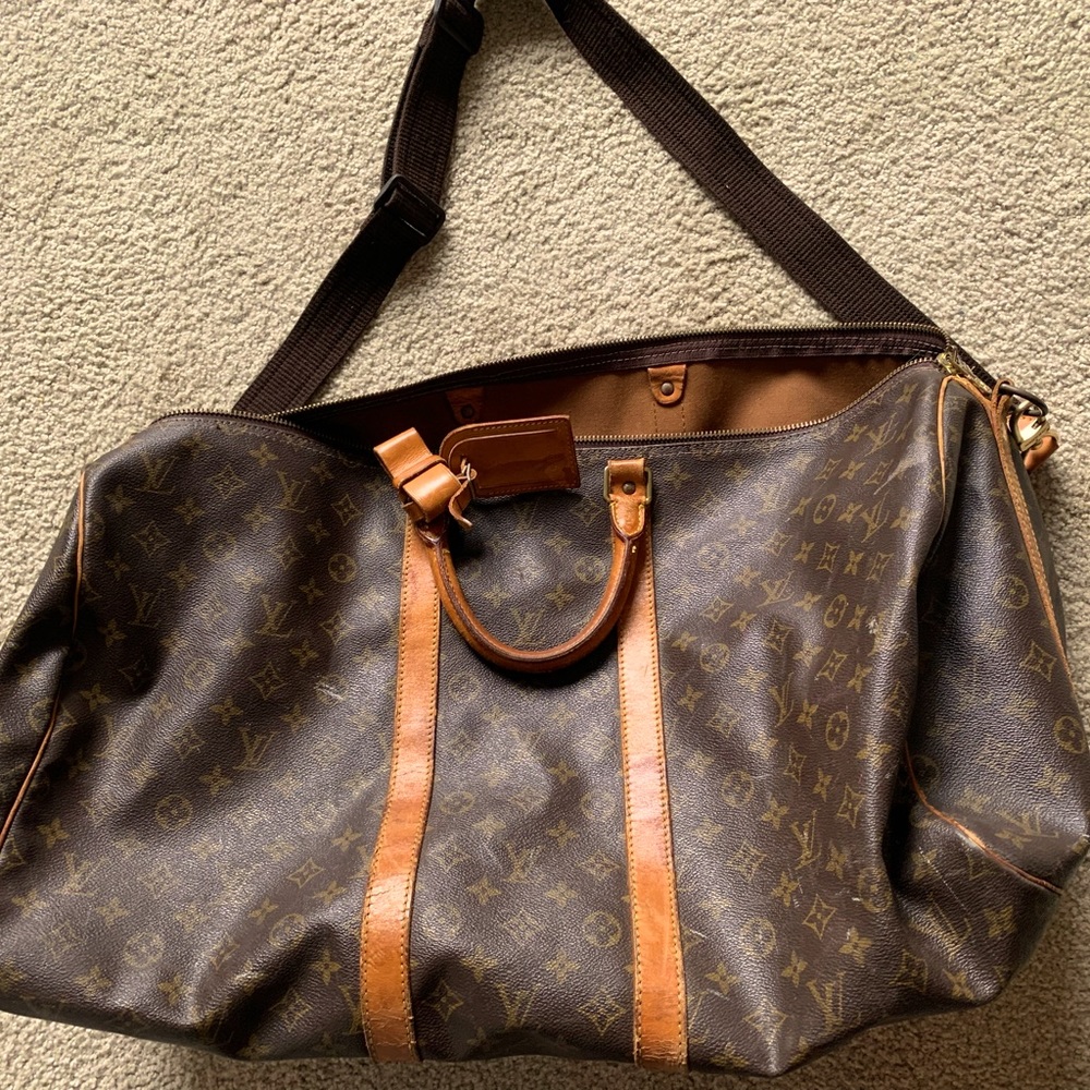 Authentic Vintage 1990’s Louis Vuitton travel bag